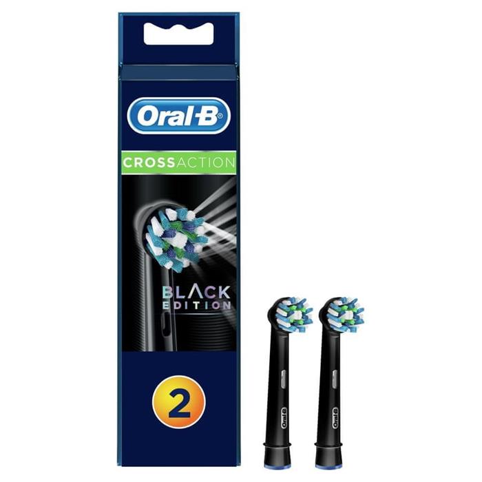 Oral-B EB 50-2 CrossAction černá (2 ks) náhradní koncovka