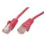 Patch kabel UTP RJ45-RJ45 level 5e 0,5m růžový