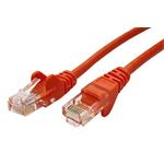 Patch kabel UTP RJ45-RJ45 level 5e 1,5m oranžová