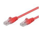 Patch kabel UTP RJ45-RJ45 level 5e 10m červená