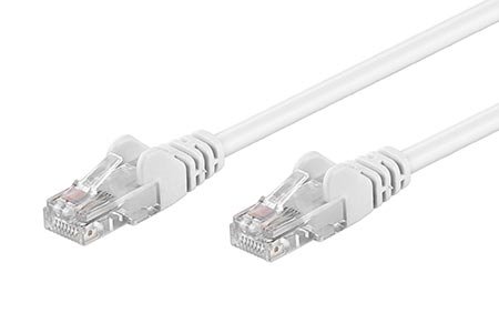 Patch kabel UTP RJ45-RJ45 level 5e 50m bílá