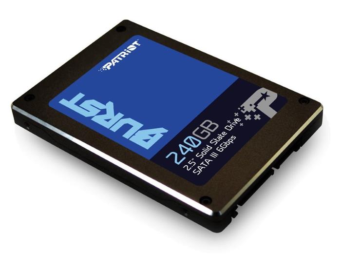 Patriot Burst 240GB, 2.5" SSD, TLC, SATA III, 555R/500W