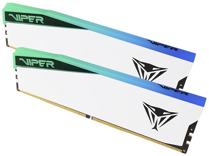 Patriot Viper Elite 5 White 2x48GB DDR5 6000MHz CL42 DIMM, 1.35V