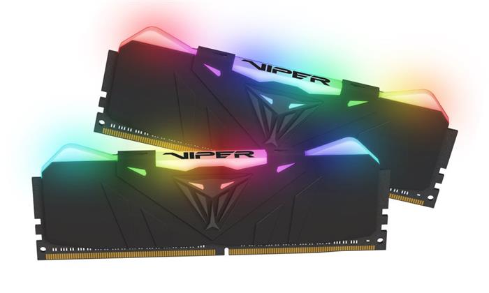 Patriot Viper RGB Black 2x8GB DDR4 4133MHz CL19, DIMM