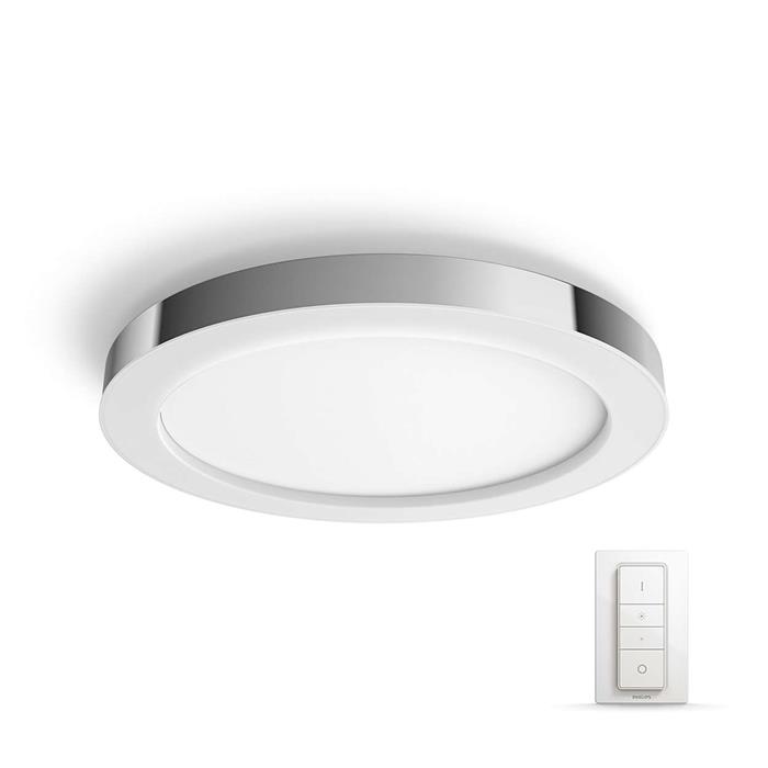 PHILIPS Adore Stropní svítidlo, Hue White ambiance, 230V, 1x40W integr.LED, Chrom (3418411P6)