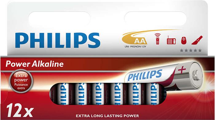 Philips baterie AA Power Alkaline - 12ks