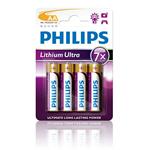 Philips baterie AA Ultra lithium - 4ks