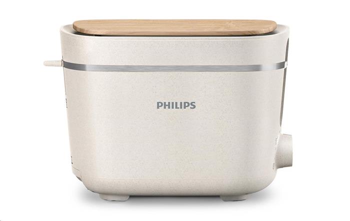 Philips HD2640/10 Eco Conscious Edition topinkovač, 830 W, 2 topinky, regulace opékání, rozmrazování, držák na pečivo