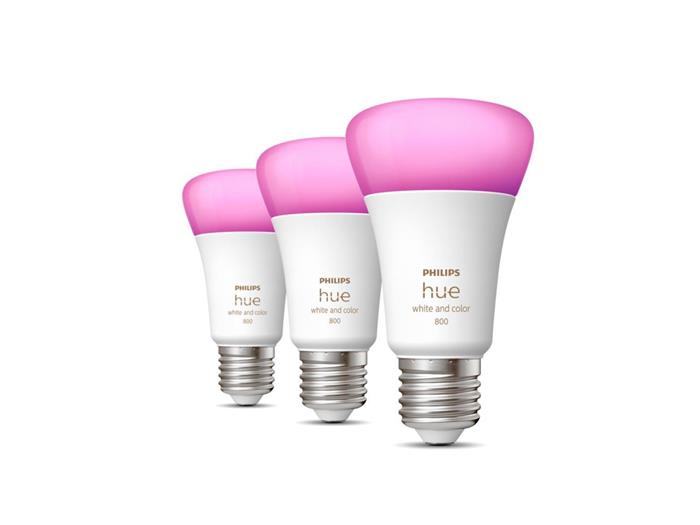 PHILIPS Hue White and Color Ambiance 6.5W 800 E27 3ks