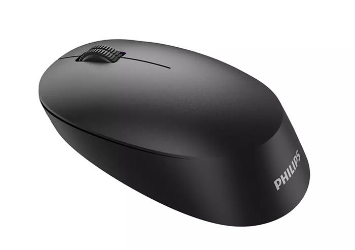 Philips SPK7307B, bezdrátová myš, 1600dpi, USB, černá