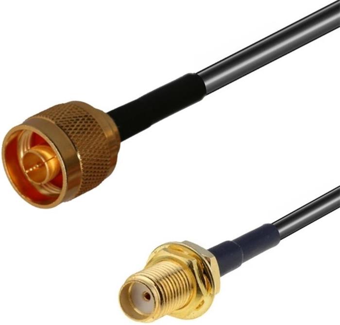 Pigtail RF240 0,5m - SMA female / N male