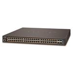 Planet GS-5220-48P4X, PoE switch 48x TP 100/1000, 4x 10G SFP+, L3, Web/SNMPv3+ ONVIF, 802.3at-400W