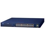 Planet GSW-2620HP PoE switch 24x1000Base-T+2x SFP, IEEE 802.3at, 220W, IEEE-802.3az