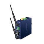 PLANET IVR-300W průmyslový router, firewall, VPN, DoS, 2x WAN, 3x LAN, SD-WAN, Wi-Fi, fanless, IP30, -40až+75°C, 9-54VD