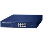 Planet switch 8x1Gb/2.5Gb + 1xSFP+ 10Gb, VLAN, fanless