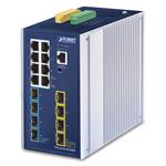 Planet TSN-6325-8T4S4X průmyslový TSN (Time Sensitive Networking) L3 switch, 8x1Gb + 4x1Gb SFP + 4x10Gb SFP+