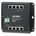 Planet WGS-4215-8T nástěnný switch 8x1000B-T, správa Web/SNMP, DIN,IP30, -40~75°C, dual DC,fanless