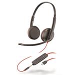 Plantronics Blackwire C3225, Duo, USB-C/Jack