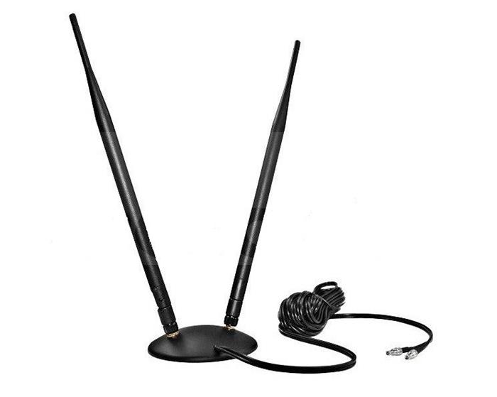 Poynting GSM/3G/LTE SMA-male dvojitá magnetická anténa, 7dB, kabel 4m