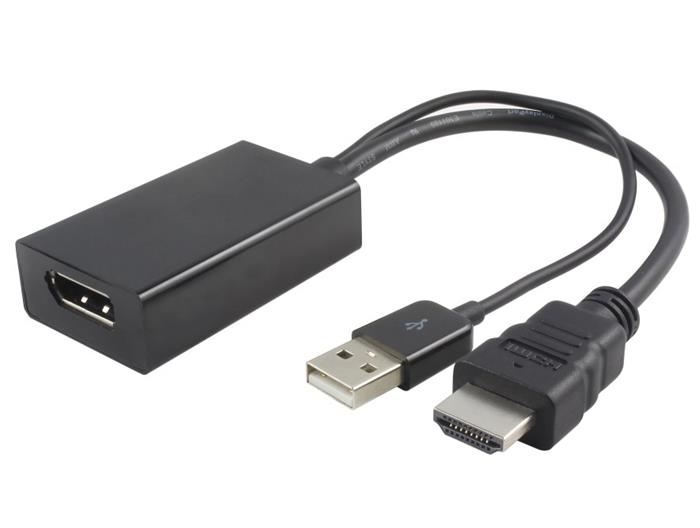 PremiumCord 4K@120Hz, převodník z HDMI na DisplayPort, napájení z USB