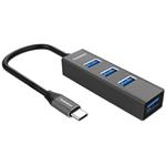 PremiumCord 5G SuperSpeed USB Hub Type C na 4x USB 3.0