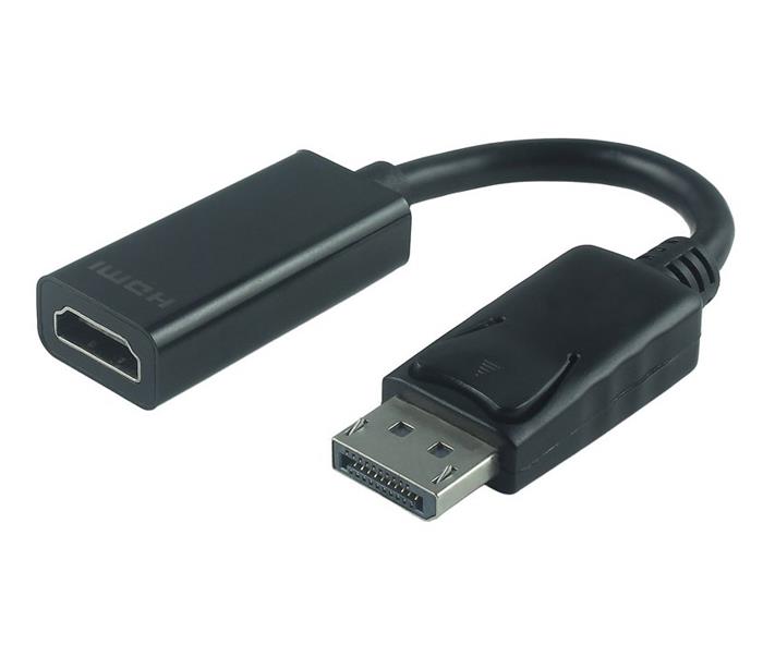 PremiumCord adaptér DisplayPort - HDMI Male/Female, support 3D, 4K*2K, 20cm