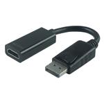 PremiumCord  adaptér DisplayPort - HDMI  Male/Female, support 3D, 4K*2K, 20cm