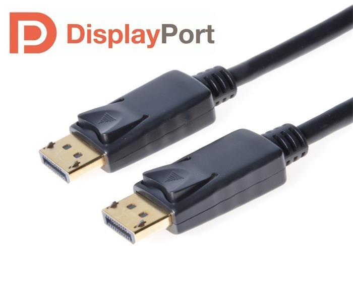 PremiumCord DisplayPort 1.2 přípojný kabel M/M, 1m