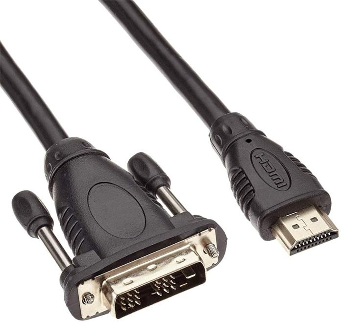 PremiumCord DVI-HDMI kabel, DVI-D(M) - HDMI M, 10m