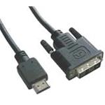 PremiumCord DVI-HDMI kabel, DVI-D(M) - HDMI M, 3m