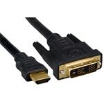 PremiumCord DVI-HDMI kabel, DVI-D(M) - HDMI M, 7m
