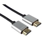 PremiumCord HDMI 1.4 kabel, A-A, M-M, 1,5m zlacené konektory, slim