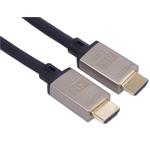 PremiumCord HDMI 2.1 kabel, kovové konektory, 0.5m