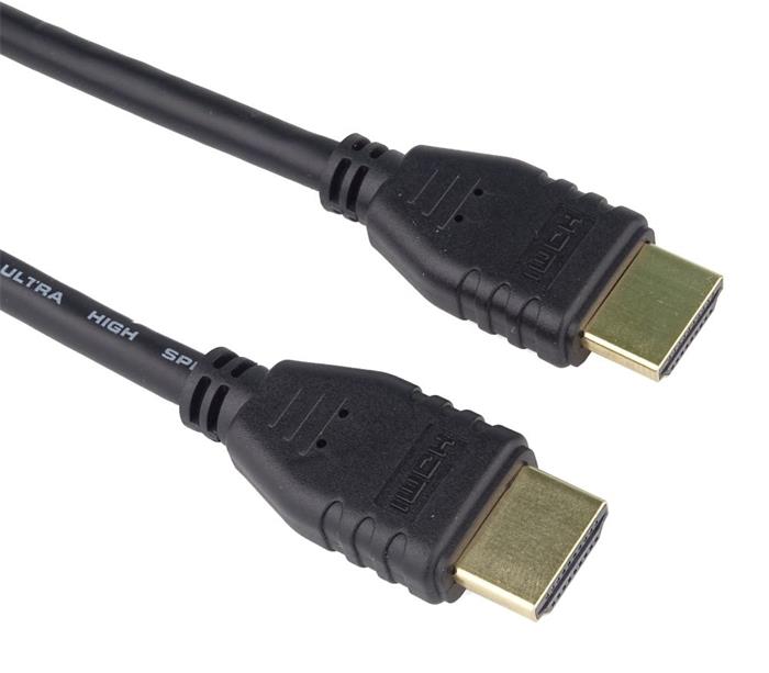 PremiumCord HDMI 2.1 propojovací kabel, 3m, černý