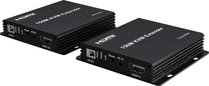 PremiumCord HDMI KVM extender přes Cat5e/6, FULL HD 1080p, na 150m