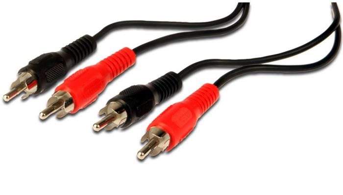 PremiumCord Kabel 2x CINCH-2x CINCH M/M 15m