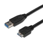 PremiumCord Kabel Micro USB 3.0  5Gbps  USB A - Micro USB B, MM, 2m