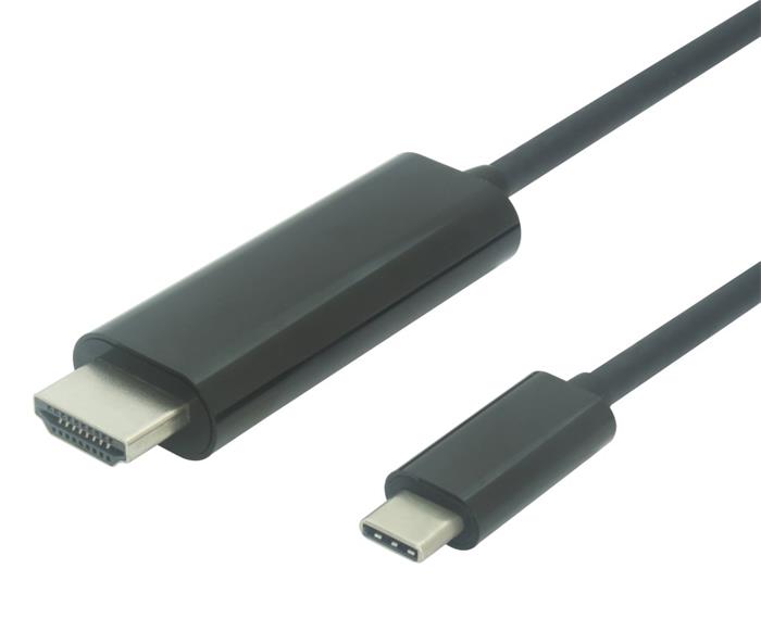 PremiumCord kabel USB-C na HDMI 1,8m rozlišení 4K@60Hz