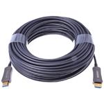 PremiumCord optický HDMI 2.0 kabel, 10m, M/M, zlacené konektory