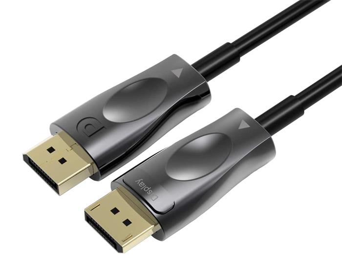 PremiumCord optický propojovací DisplayPort 1.4 kabel, 25m