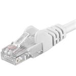 PremiumCord Patch kabel UTP RJ45-RJ45 CAT6 1.5m bílá