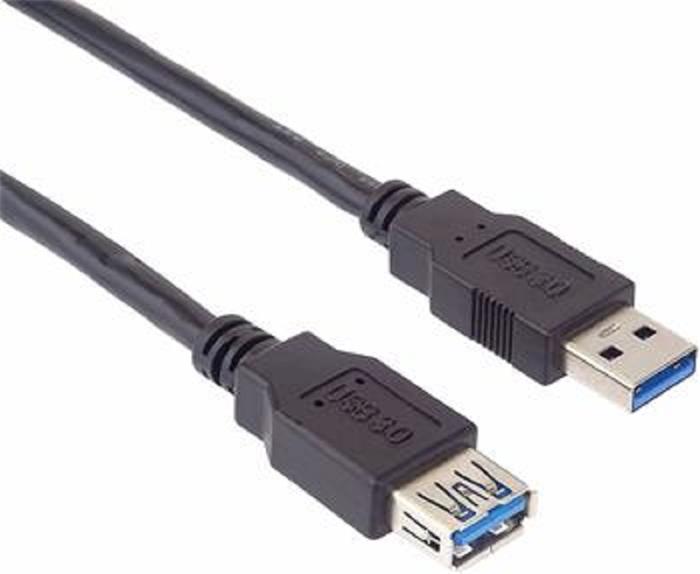 PremiumCord Prodlužovací kabel USB 3.0, A-A, 0.5m