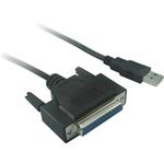 PremiumCord redukce kabelová, USB2.0 - LPT Paralelní port