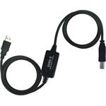 PremiumCord USB 2.0 repeater a propojovací kabel A-B, 15m