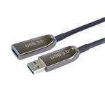 PremiumCord USB 3.0 prodlužovací optický AOC kabel A/Male - A/Female 15m