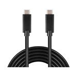 PremiumCord USB 3.2 kabel USB-C -> USB-C, 3A, 20Gbps, 0.5m, černý