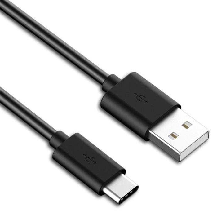 PremiumCord USB-C kabel pro rychlé nabíjení, USB 2.0, 3A, 0.5m, černý