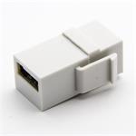 PremiumCord USB2.0 keystone propojka pro instalaci do keystone zásuvky