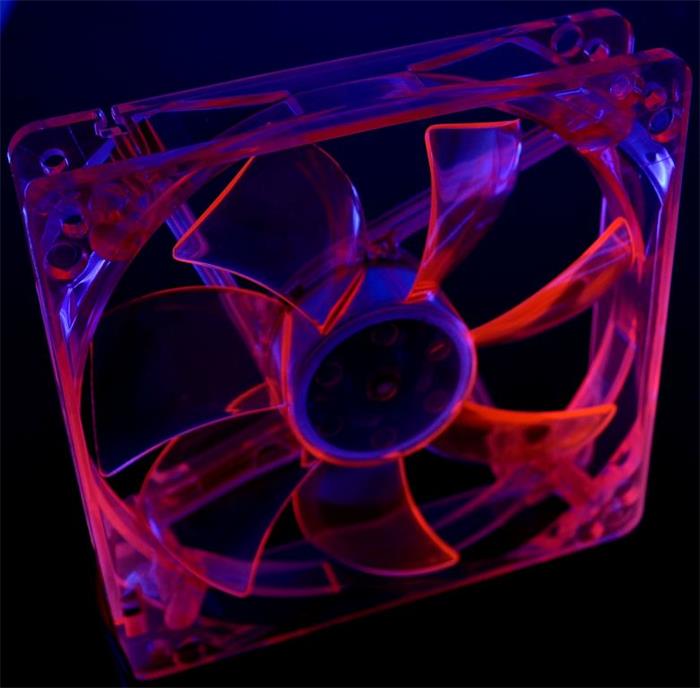 PRIMECOOLER PC-UV12025L12R UV FAN RED