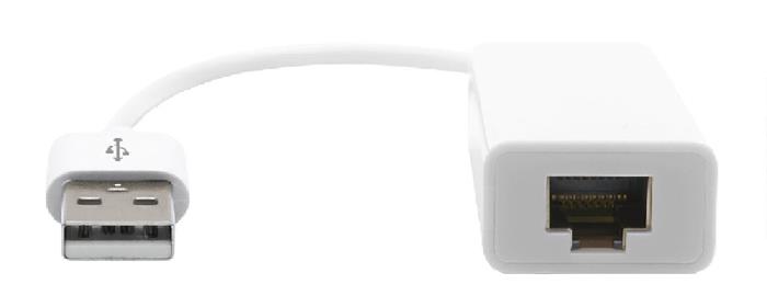 ProXtend ethernetový USB adaptér, 100Mbps, USB 2.0, bílý